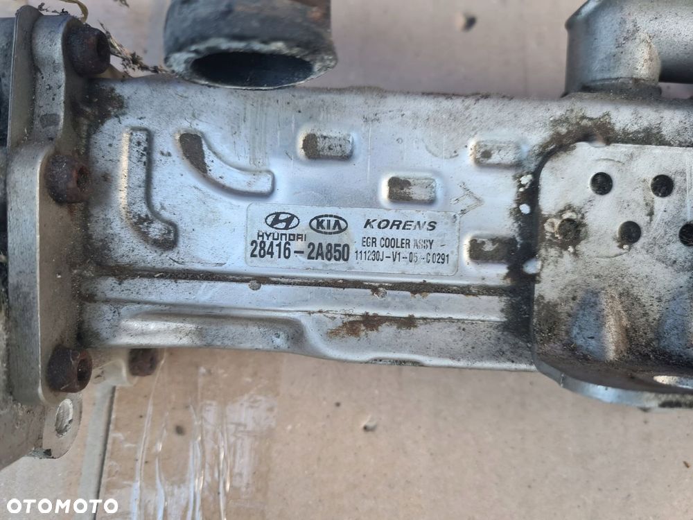 HYUNDAI KIA 1.7 CRDI EGR chłodnica spalin komplet - 2