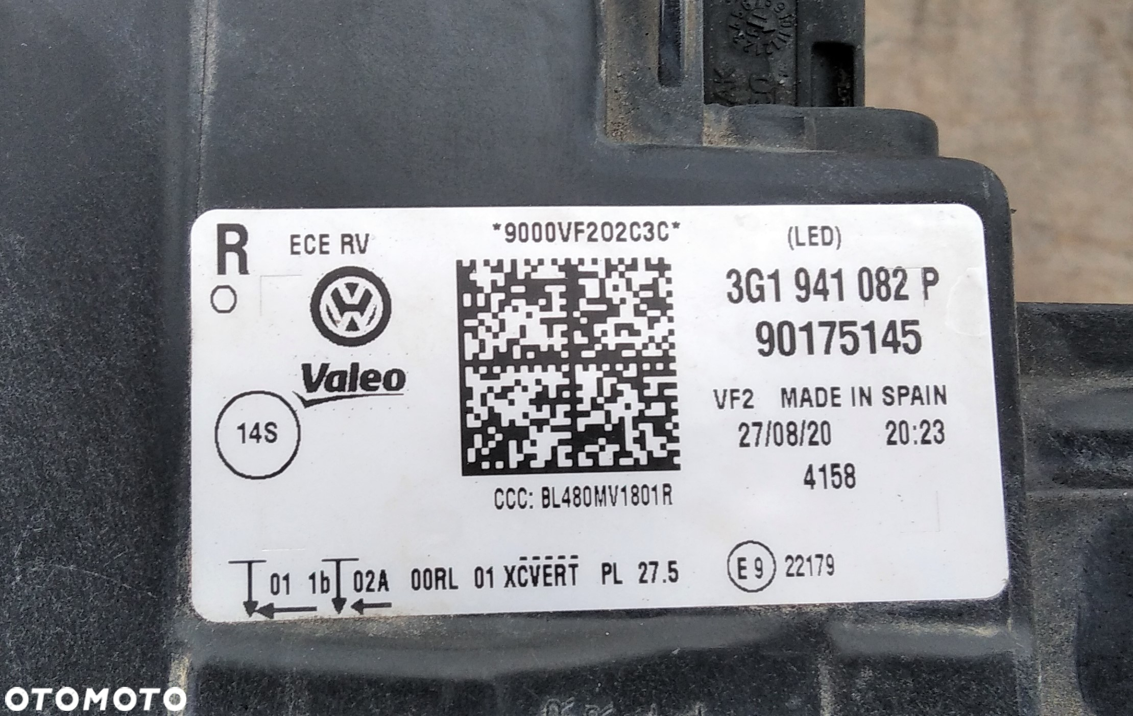 VW PASSAT 3G1 LIFT FULL LED MATRIX LAMPA PRAWA - 4