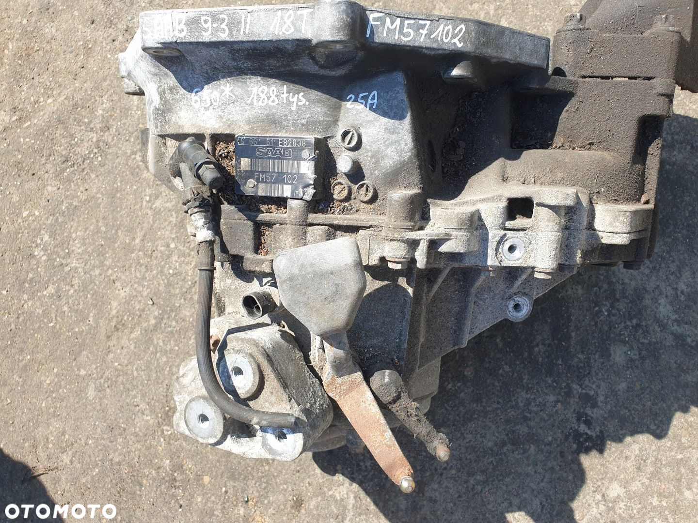 SKRZYNIA BIEGÓW MANUALNA SAAB 9-3 II 1.8 TURBO FM57102 - 6