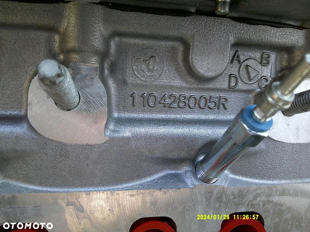 scenic iv x-trail qashqai kadjar koleos  1,7 crdi silnik nowy z wtryskami r9na401 - 7