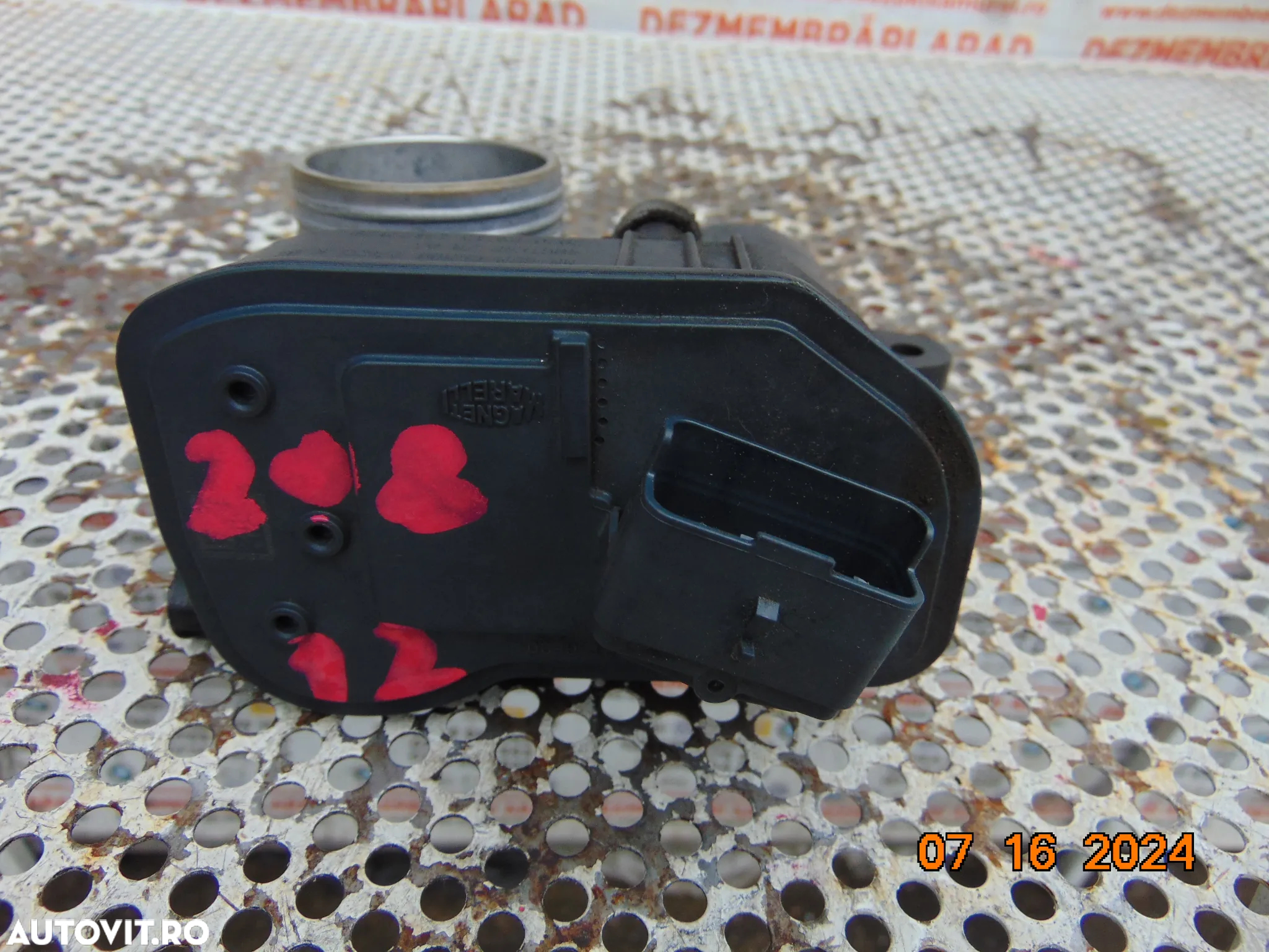 Clapeta acceleratie Citroen c3 1.2 benzina vti Opel Corsa f Peugeot 208 aircross 1.2vti - 7