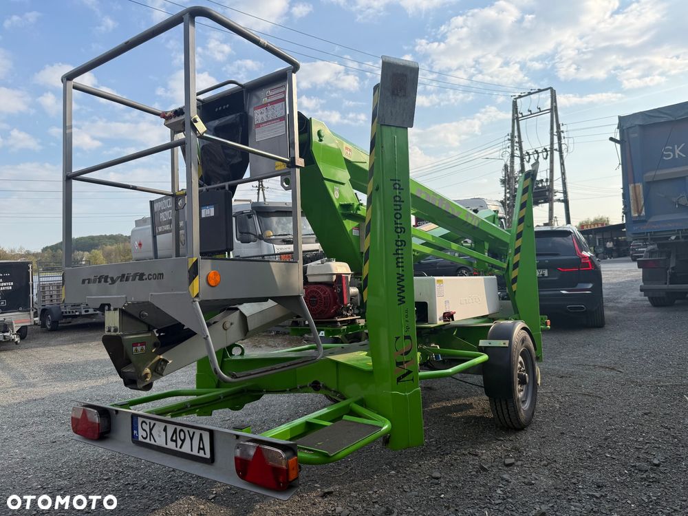 Inny podnośnik koszowy na przyczepie, zwyżka NIFTYLIFT 170, JAK NOWY!!! - 3