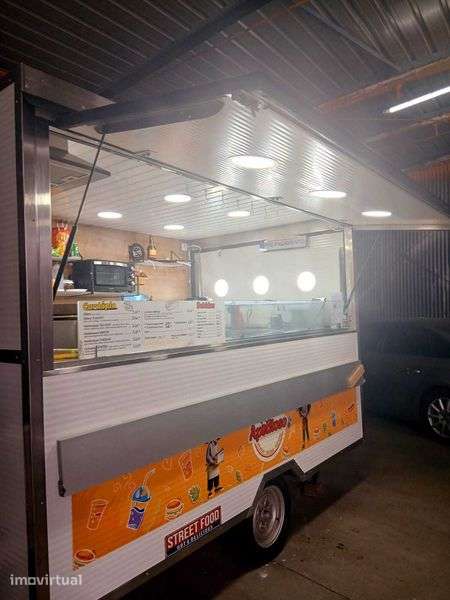 ROULOTE STREET FOOD 3x2 pronta a trabalhar - Grande imagem: 3/12