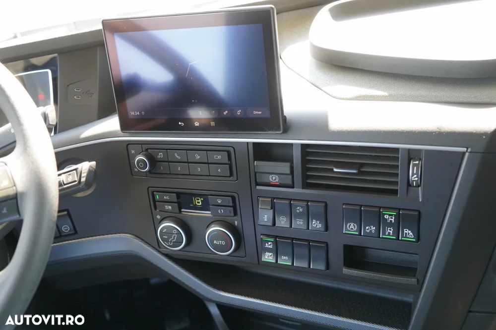 Volvo FH 500 / COMBINAT TANDEM / 120 M3 / TRANSIT / I-SAVE / I-PARK COOL / DIRECȚIE CU RIDICABILITATE / ȘINCĂLĂTORI BOGIE / WECON / 2025 - 32