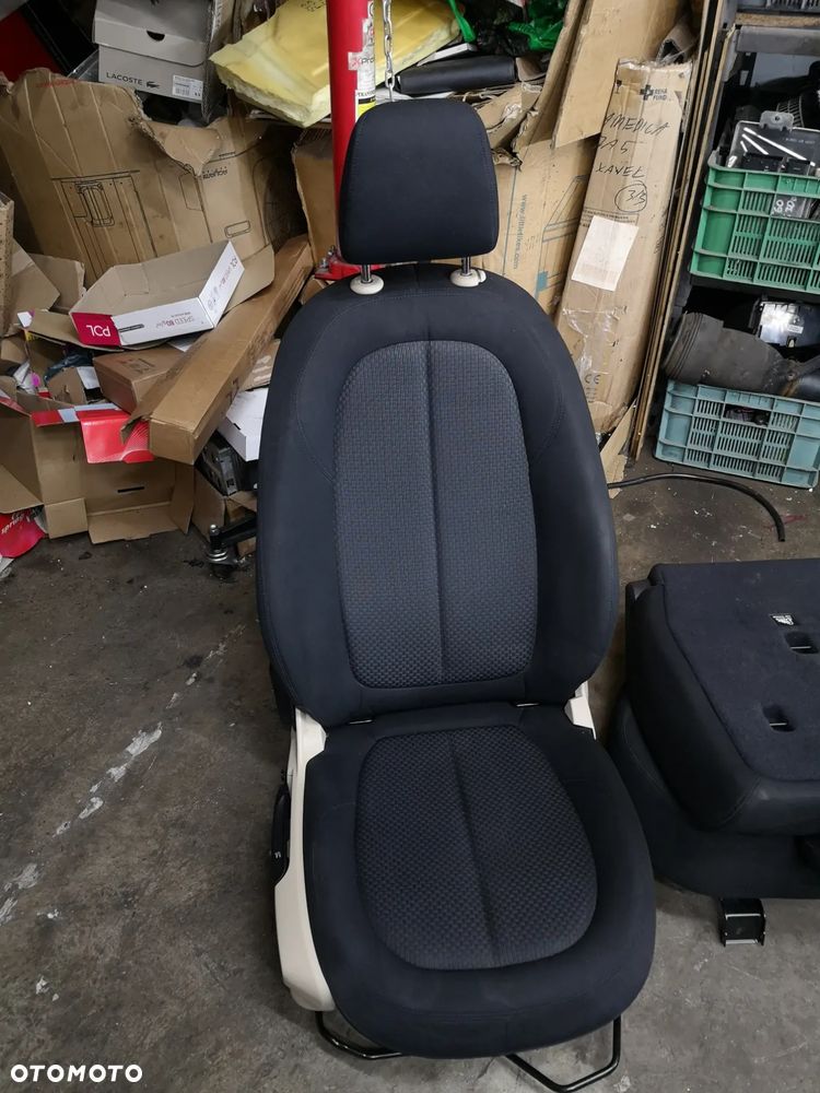 FOTEL KIEROWCY CZARNY MATERIAŁ KANAPA TYLNA BMW 2 F45 ACTIVE TOURER 2017R - 14