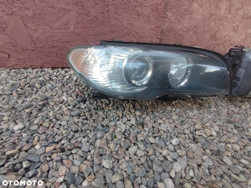 BMW E46 COUPE / CABRIO LIFT ( PO LIFT ) ORYGINALNE LAMPY PRZÓD MARKI AL Automotive Lighting LEWA / PRAWA EUROPA POD ŻARÓWKĘ H7 + BIAŁE KIERUNKOWZKAZY O NR. 63 12 7 165 889 / 63 12 7 165 890 / 63 12 7 165 919 / 63 12 7 165 920 OEM W BARDZO DOBRYM STANIE - 3