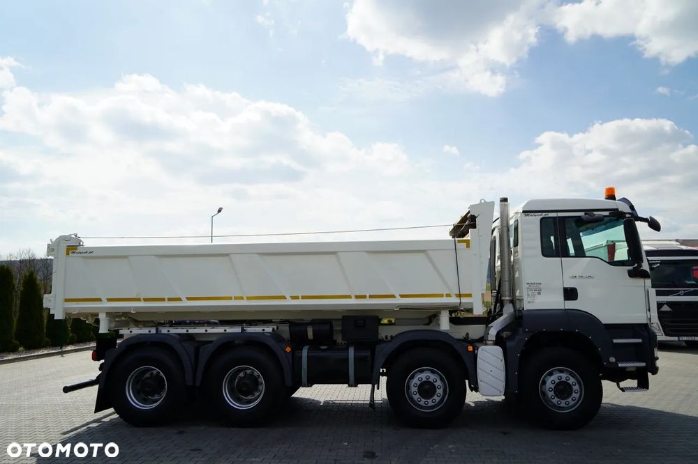 MAN TGS 35.400 / 8X4 / WYWROTKA 2 STR / HYDROBURTA / BORDMATIC / AUTOMAT / EURO 5 EEV - 15