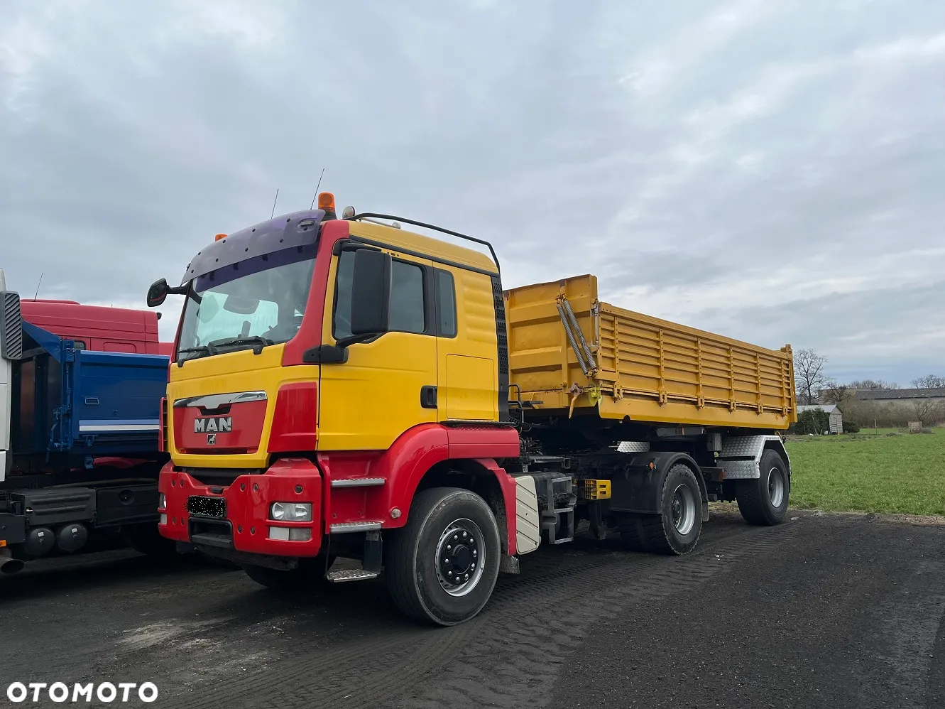 MAN TGS 18.440 4x4 wywrotka + siodło !!! Wechselsystem hydrodrive - 3
