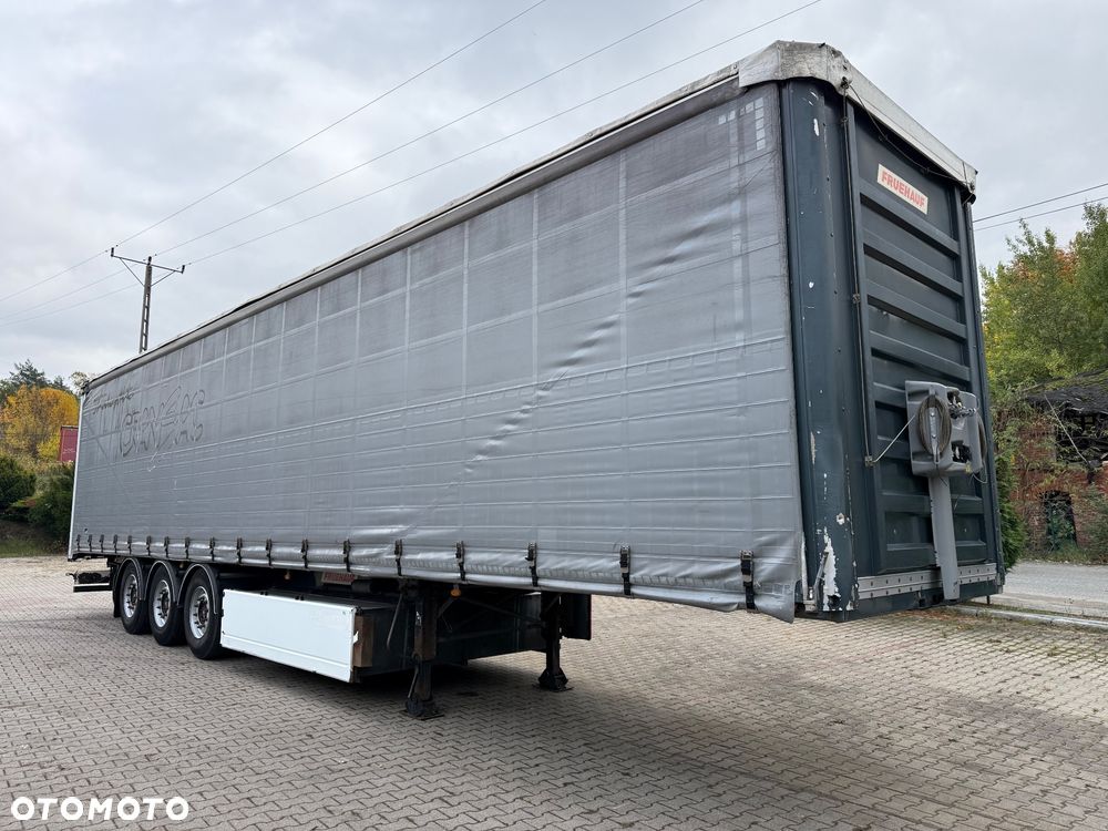 Fruehauf Firanka* Osie SAF* 2x Podnoszona Os* Paleciara* Mocna Podłoga*Winda* Z Francji - 2