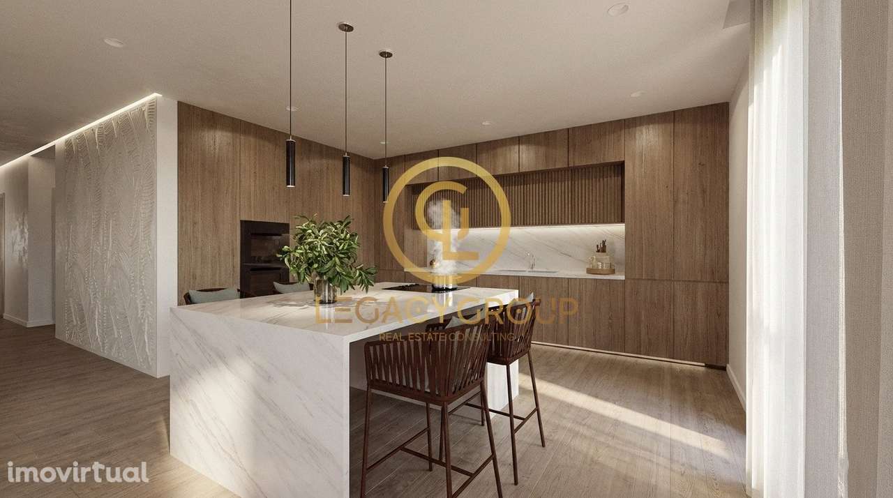 Exclusividade Absoluta no Coração de Faro: T3 de Luxo com Vista p/R... - Grande imagem: 4/11