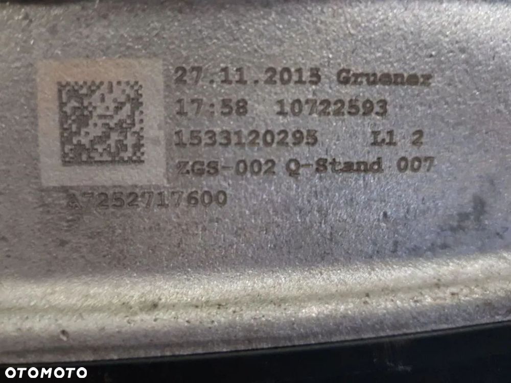 Skrzynia biegów AUTOMAT Mercedes W205 W213 2.2D W9B400 A2132709001 A7252717600 - 6
