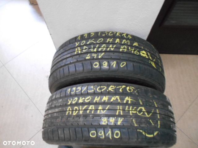 Opony 195/50r16 yokohama advan a460 8mm nowe  lato para - 1