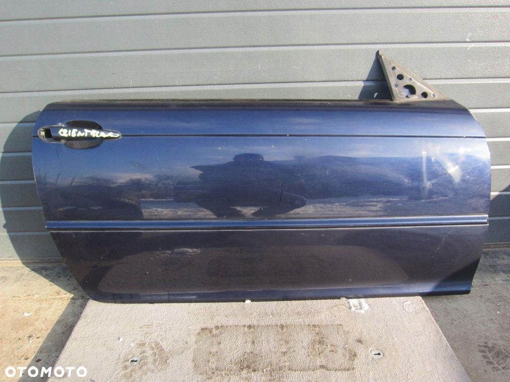 BMW E46 COUPE DRZWI PRAWE PRZEDNIE ORIENTBLAU 317 - 1