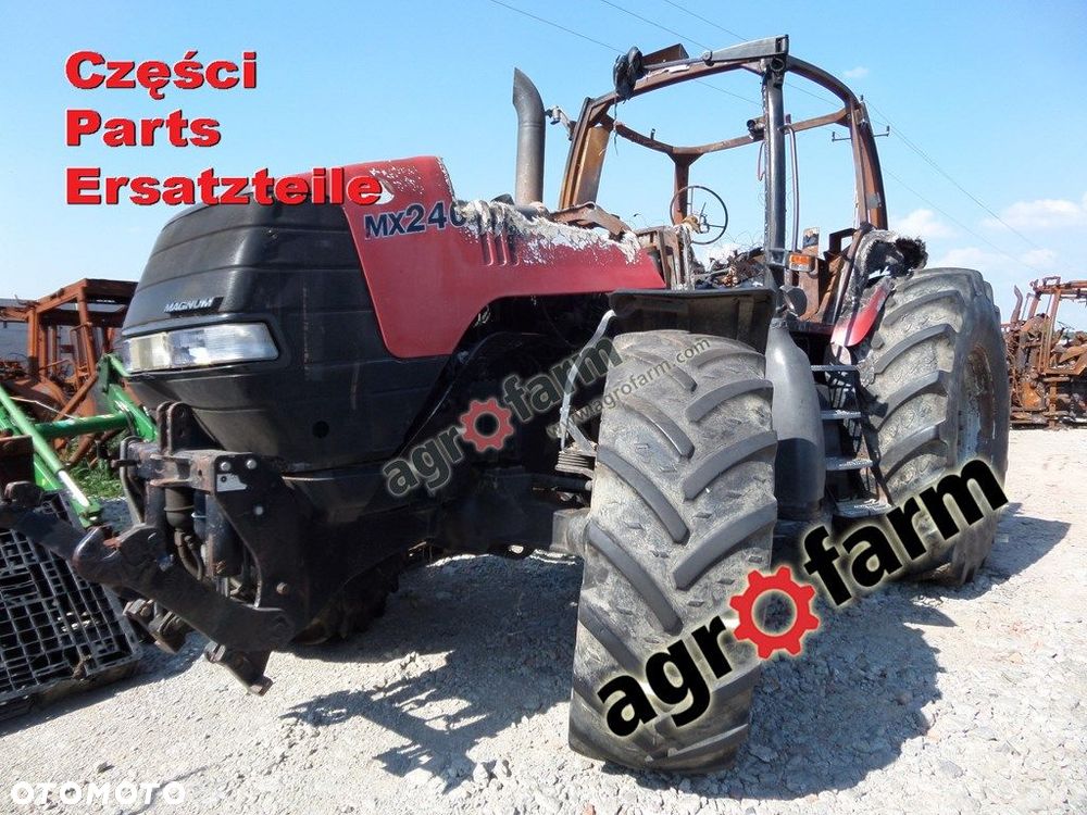 Case MX 240 części, skrzynia biegów, silnik - 1