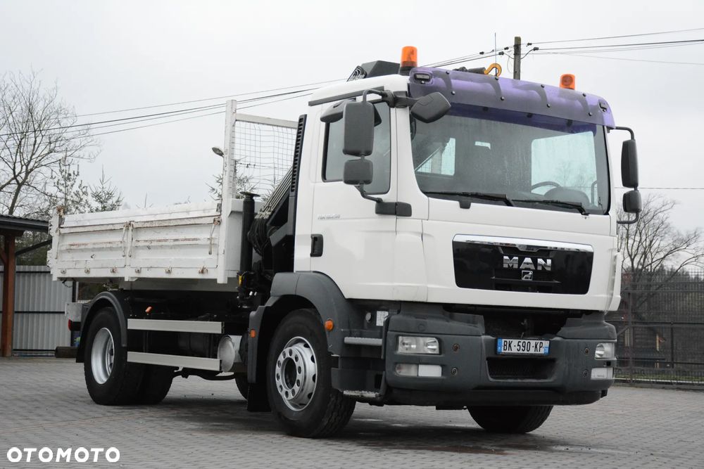 MAN TGM 18.250+HDS / 2011r / HDS HIAB / 4x2 / HDS RADIO / CiF / Niski przebieg - 9