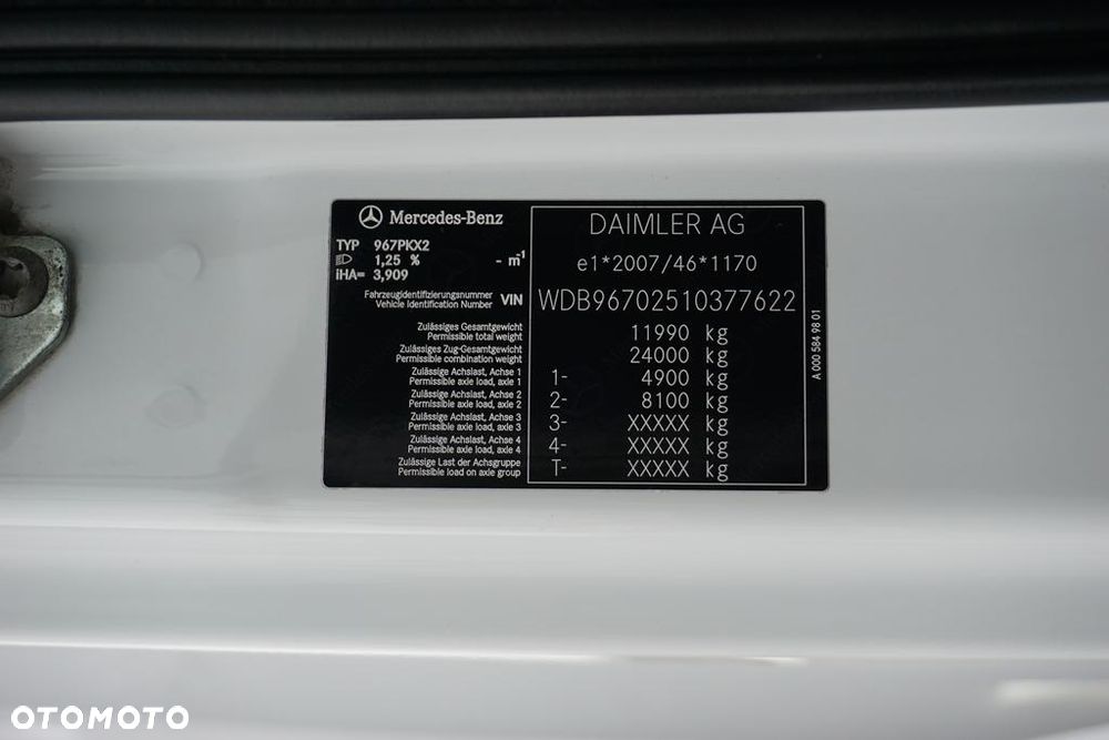 Mercedes-Benz ATEGO / 1224 / ACC / E 6 / FIRANKA + WINDA / 18 PALET - 11