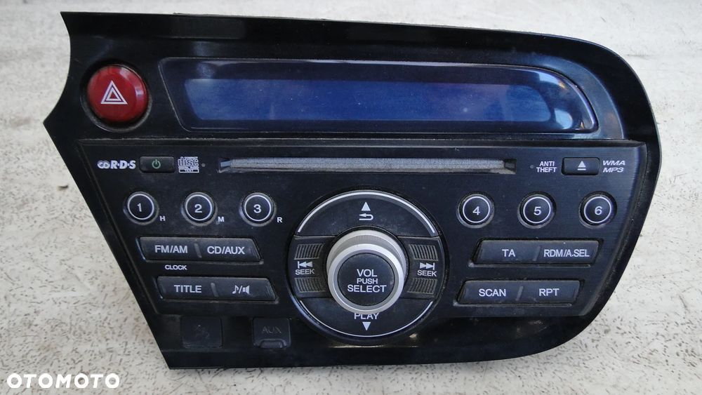 HONDA INSIGHT II 2 RADIO RADIOODTWARACZ CD MP3 EUROPA - 1