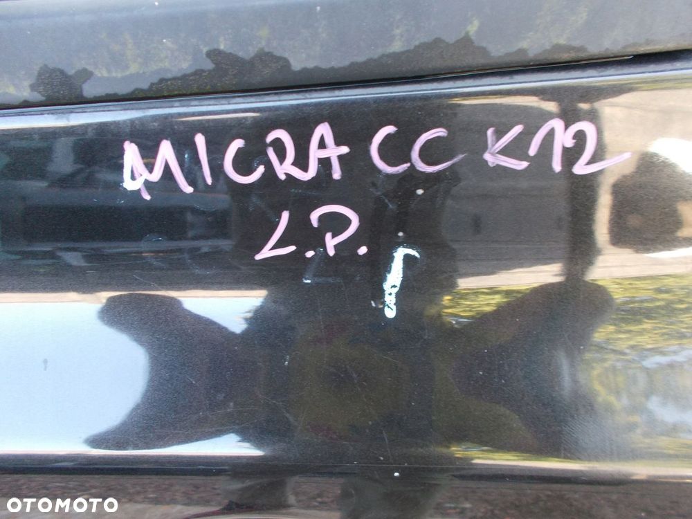 NISSAN MICRA K12 CC CC CABRIO 05-10 DRZWI LEWE - 2