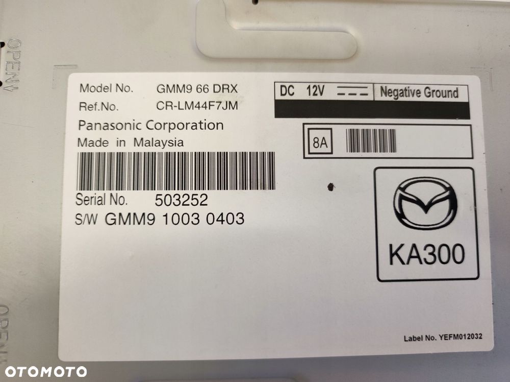 moduł nawigacji mazda 6 iii gj - 4