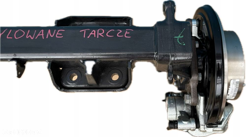 Opel Movano 22- oś tylna belka zawieszenia TYŁ 16 NOWA Wzmocnione Hamulce - 5