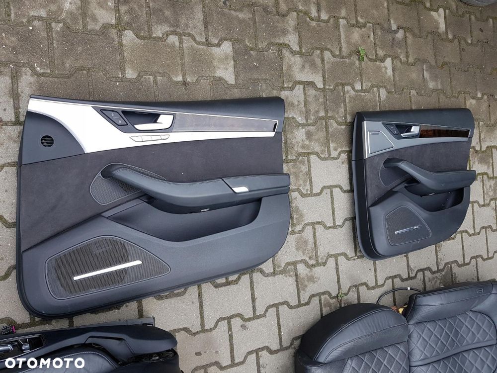 AUDI A8 D4 4H 09-13r FOTELE SKÓRZANE KANAPA EUROPA - 14