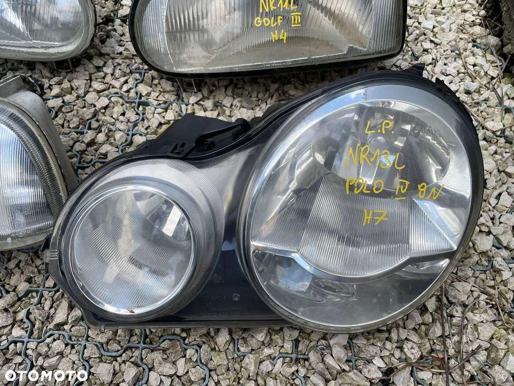 VW REFLEKTOR LEWE PRAWE VOLKSWAGEN REFLEKTORY LAMPA LAMPY OPRAWKA ŻARÓWKI - 21