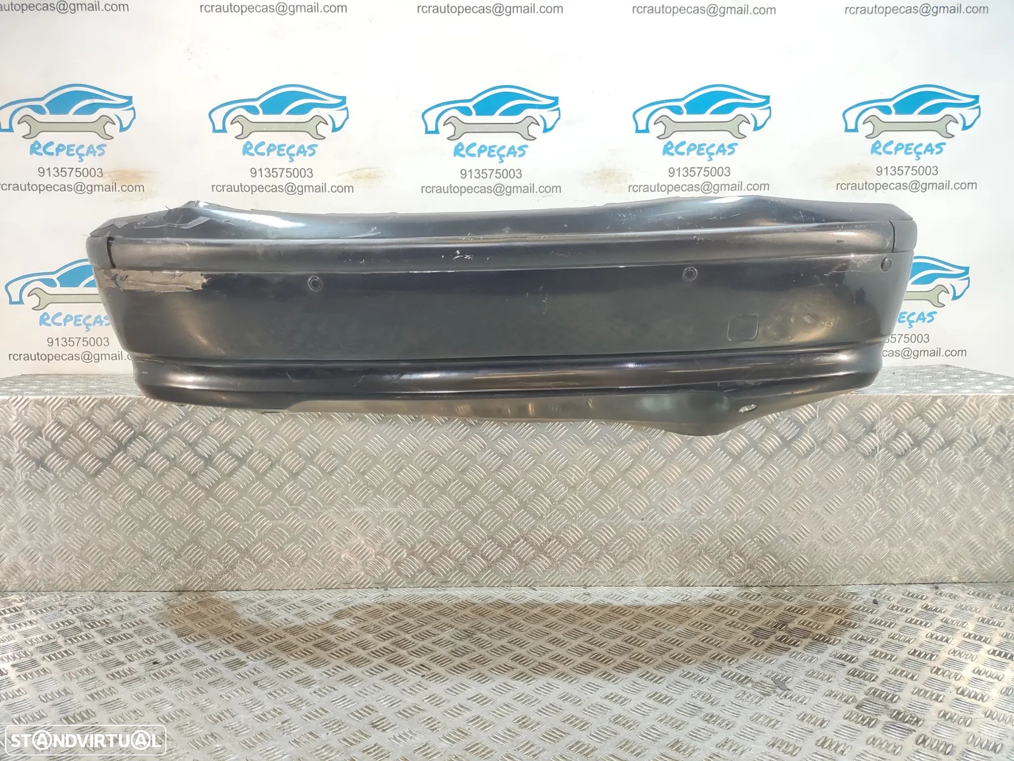 PARACHOQUES TRASEIRO TRÁS ORIGINAL BMW SERIE 3 E46 SEDAN CARRO FASE II 2 51127030587 7030587 SENSORES PARA-CHOQUES PARA CHOQUES - 1