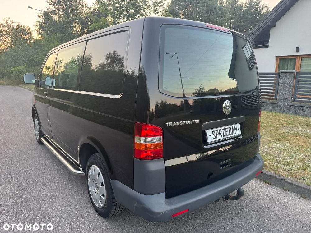 Volkswagen TRANSPORTER T5 Klima Elektryka Tempomat Brygadówka Dubel Kabina Klapa Rury - 33