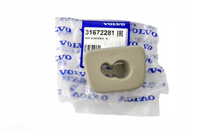 VOLVO XC90 V90 II mocowanie siatki w podsufitce OE 31463749 31672281 - 1