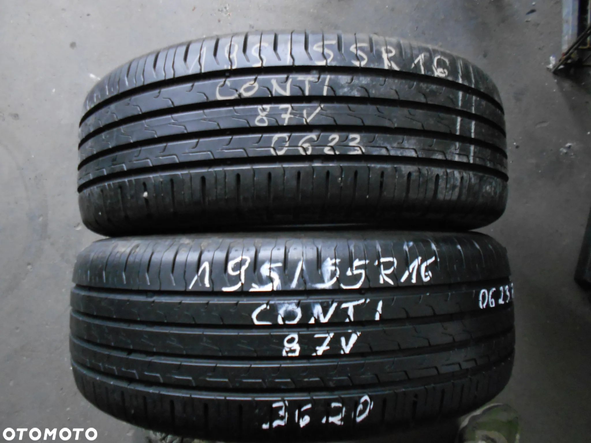 OPONY 195/55R16 CONTINENTAL ECO CONTACT 6 DOT 0623 / 3620 7.4MM - 1