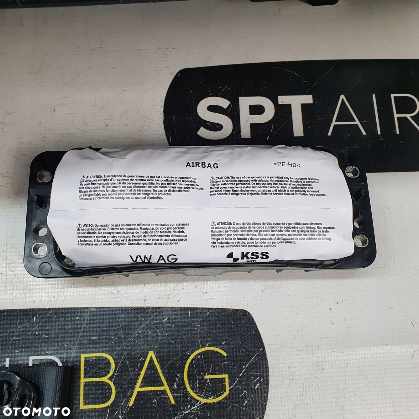 VW T6.1 DESKA ROZDZIELCZA KONSOLA KOKPIT PULPIT PODUSZKI AIRBAG AIR BAG PASY KIT SET - 8