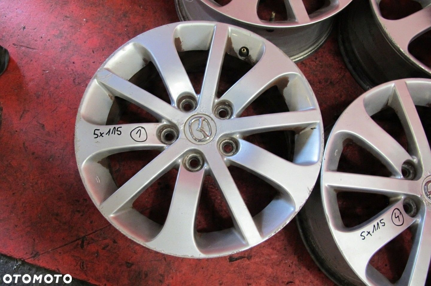 MAZDA 5 CR19 FELGI ALUMINIOWE 16 6.5J ET52 5x114.3 9965526560 KOMPLET - 2