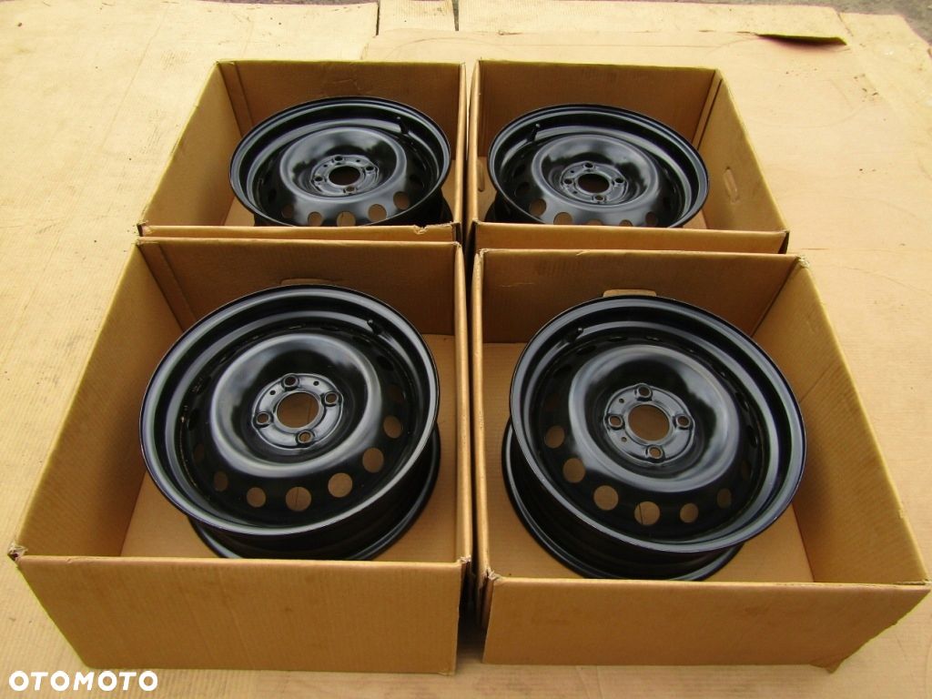 4x Felgi 15 Renault Clio II III IV ZOE Thalia Megane II Modus 6j 4x100 ET40 - 1