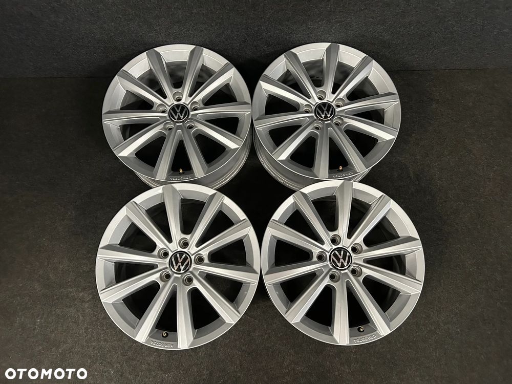 Alufelgi VW Passat B8, B7, Tiguan, Sharan, Touran, T-Roc 17 cali 5x112 4szt. z czujnikami! - 3