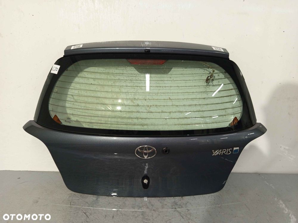+ KLAPA TYŁ TYLNA BAGAŻNIKA TOYOTA YARIS 1 I 8S5 SZARA GRAFITOWA - 1