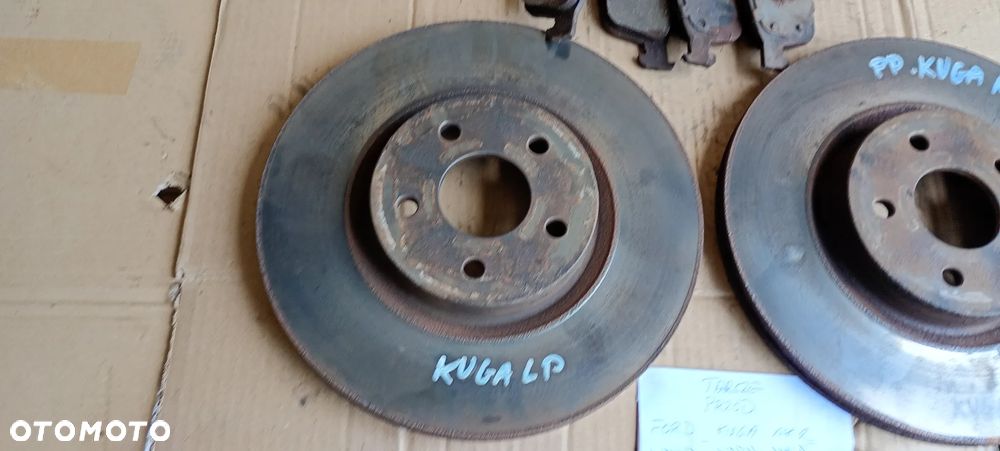 Tarcze hamulcowe przód przednie klocki Ford Kuga MK2 320mm - 2