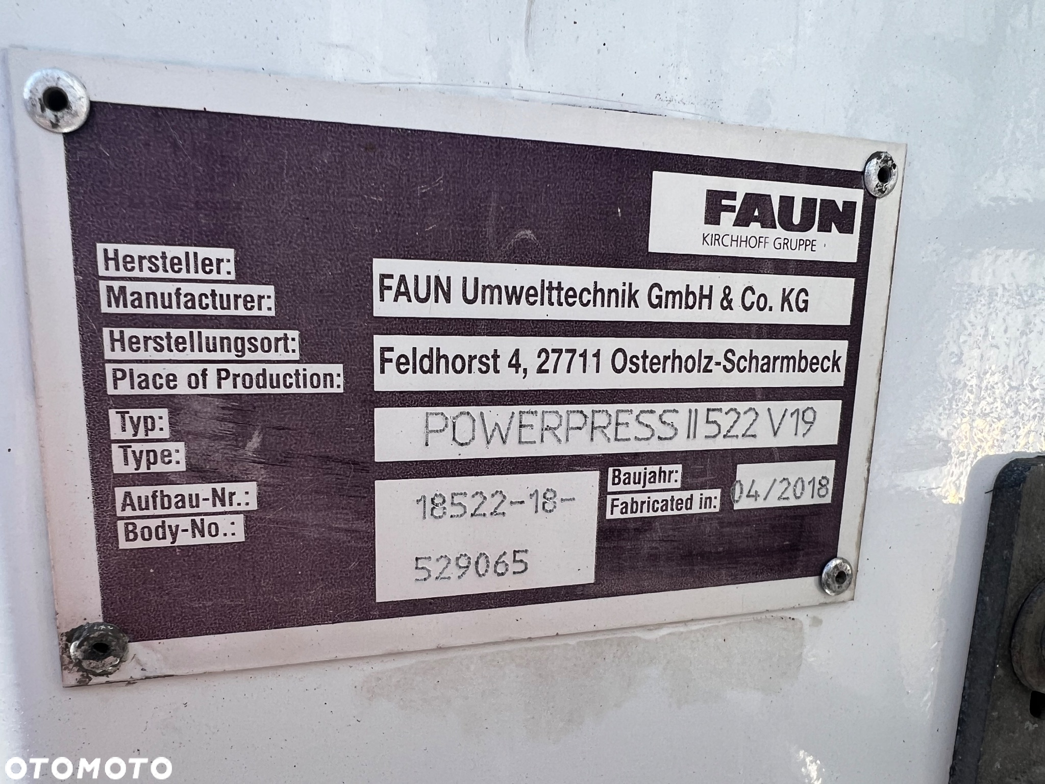 Mercedes-Benz AROCS 2536 eur6 FAUN VARIOPRSS522 - 14