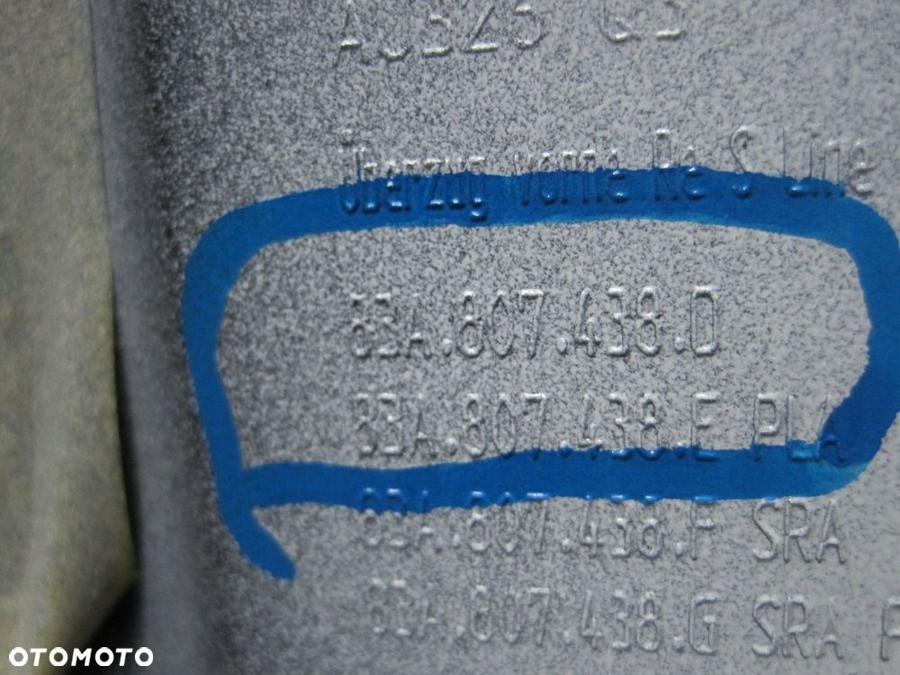 DOKŁADKA ZDERZAKA NAROŻNIK AUDI Q3 83A S-LINE 83A807438D 83A807437D - 5