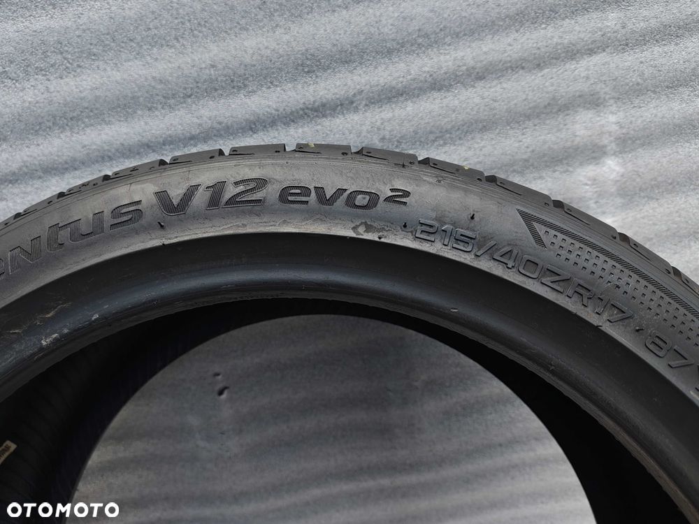 Opony Letnie 215/40/17 Hankook 4szt 7mm MB - 13