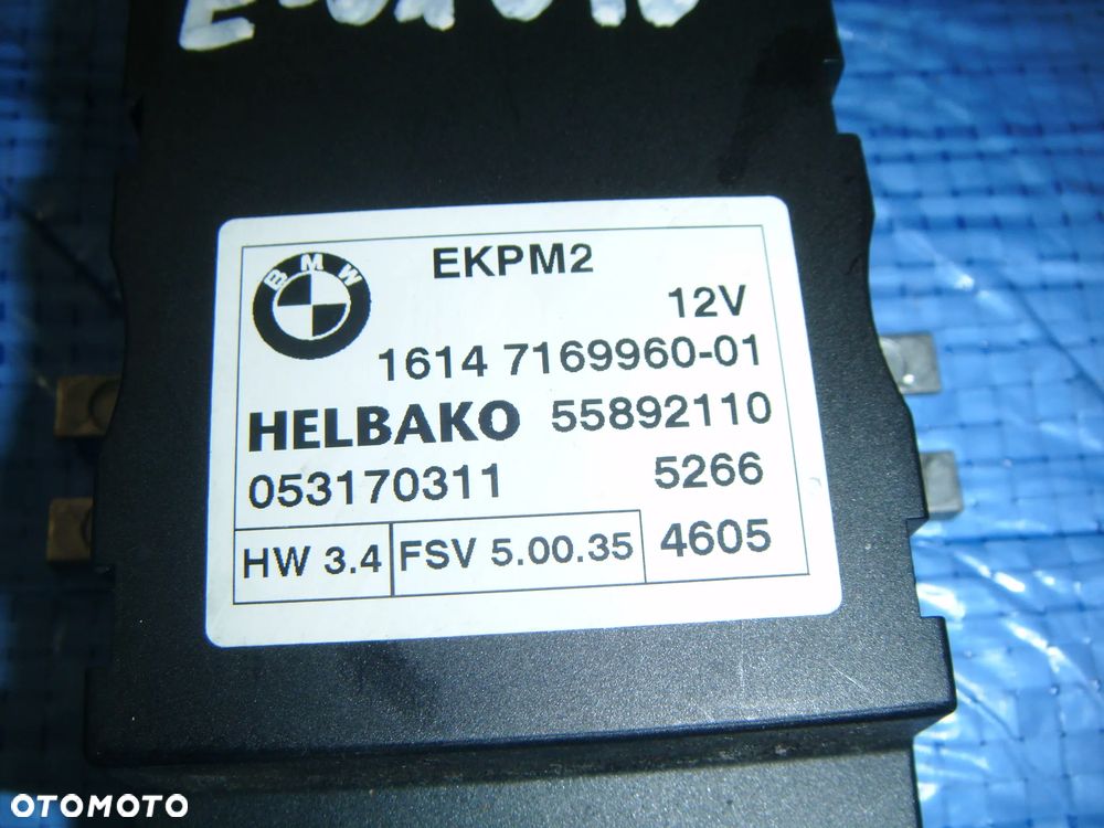 bmw 525D e-61 sterownik pompy wtryskowej 55892110 - 2