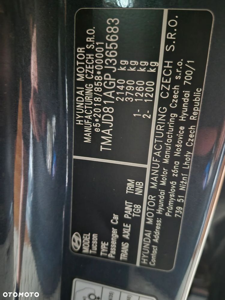 Hyundai Tucson 1.6 CRDi 48V-Hybrid 2WD DCT Prime - 18