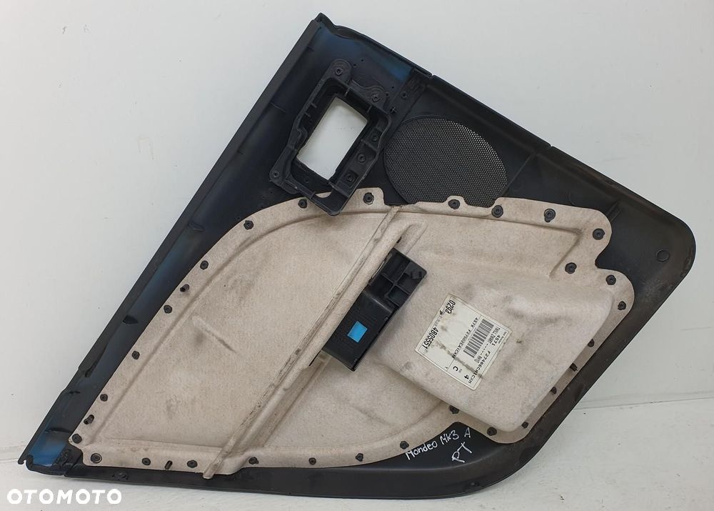 TAPICERKA BOCZEK DRZWI PRAWY TYŁ FORD MONDEO MK3 4S71-F27406-CA - 6