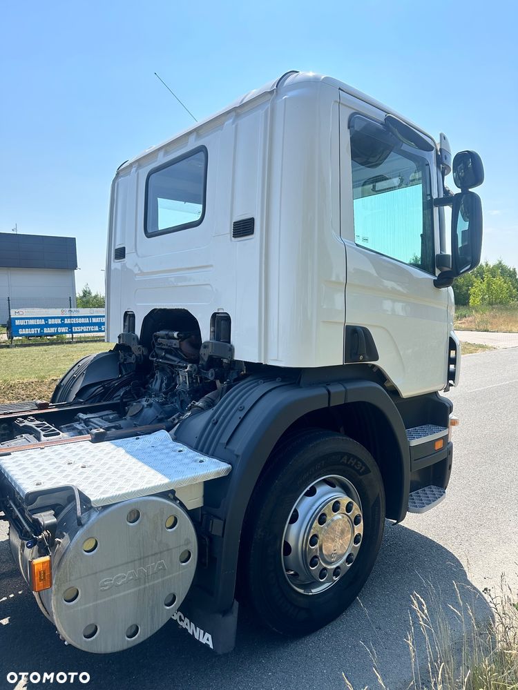 Scania P320 6x2 cala na Poduszce Dzienna Rama Beczka Laweta - 4