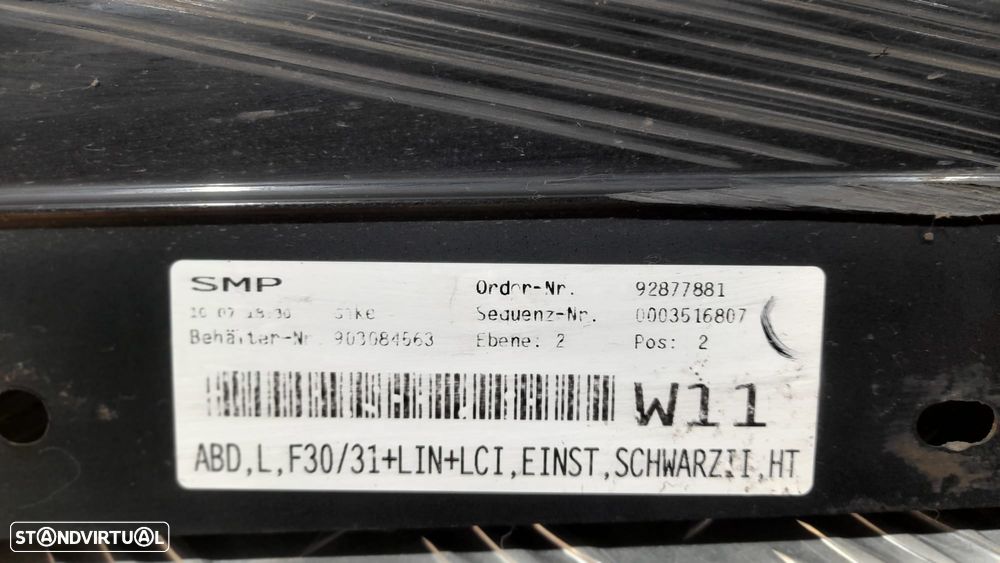EMBALADEIRA EMBALADEIRAS SAIA SAIAS LATERAL LATERAIS ESQUERDA DIREITA BMW LCI 51777256911 7256911 92877881 3516807 903184563 51777256912 7256912 ORIGINAL BMW SERIE 3 F30 F80 F31 LCI - 6