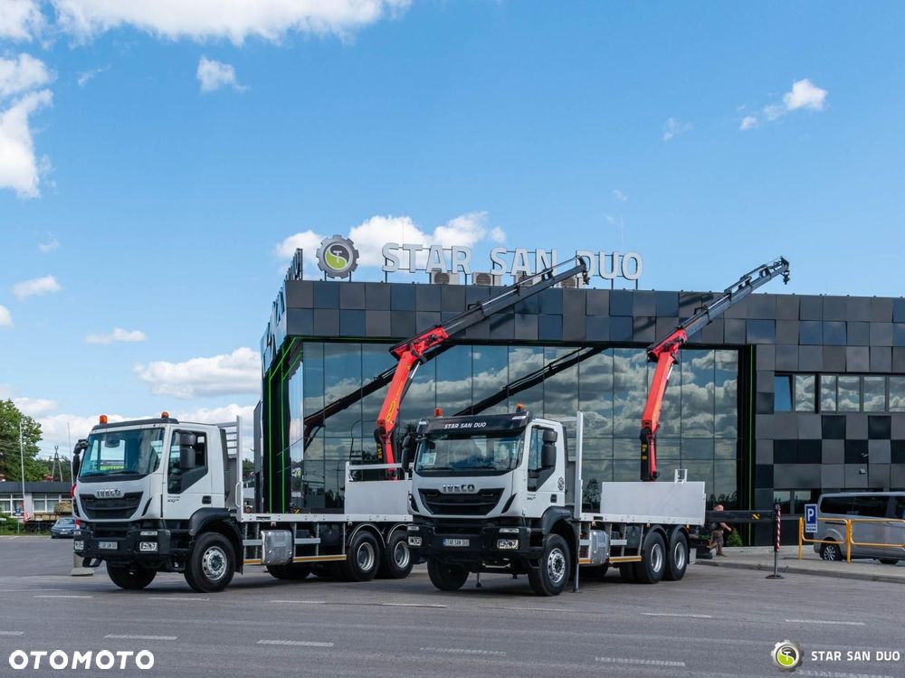 Iveco TRAKKER 410 6x4 Palfinger PK 18002 EH HDS Żuraw Rotator - 2