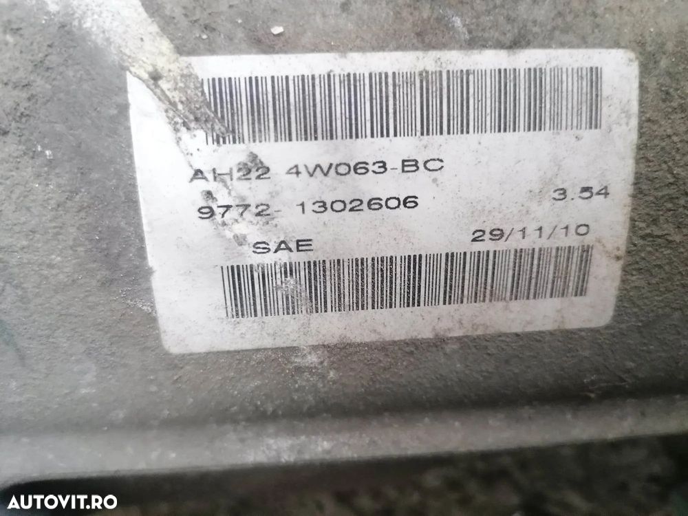 Grup spate/ diferential land rover range rover sport, discovery 4 raport 3.54 2009-2016 3.0 ah22-4w063-bc - 3