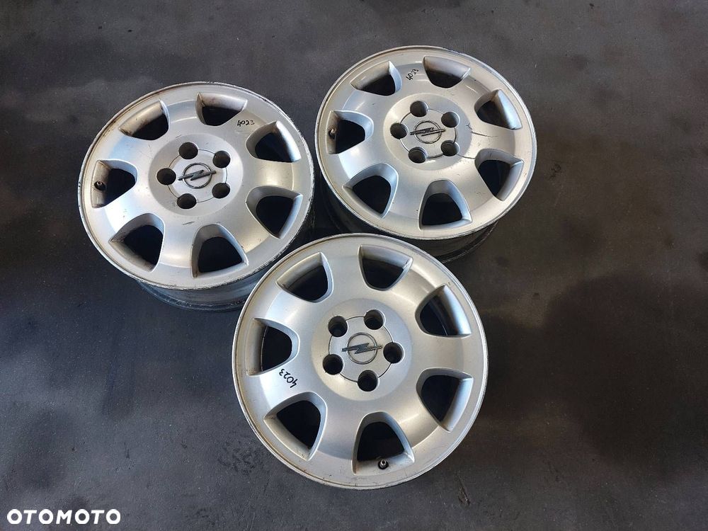 FELGI ALUMINIOWE KOMPLET 3 SZT 5X110 6Jx16 OPEL - 1
