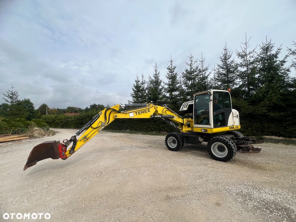 Terex TEREX HML 32 TW 85 3x ramię łamane SCHAEFF 9ton 2 łyżki DEUTZ Dodatkowa hydraulika ZWINNA SILNA koparka DZIELONE stopy Atlas Volvo 2005r 4300mth po serwisie - 26