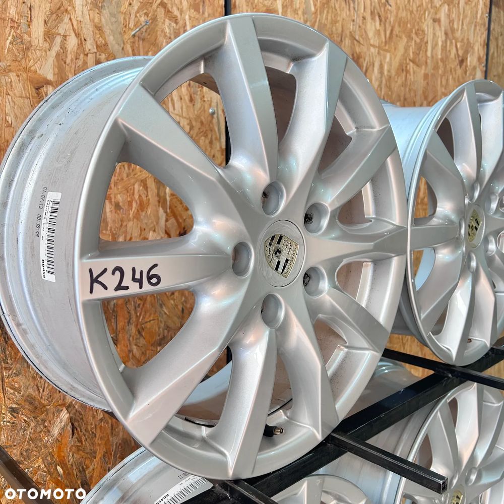 4 FELGI ALU. PORSCHE CAYENNE 18'' 8J  ET53 - 3