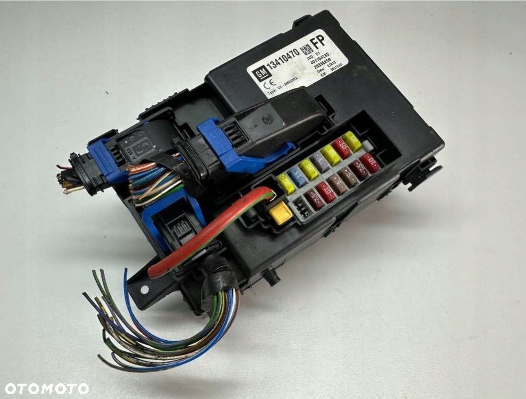 OPEL MERIVA B MODUŁ STEROWNIK BSI 13410470 - 1